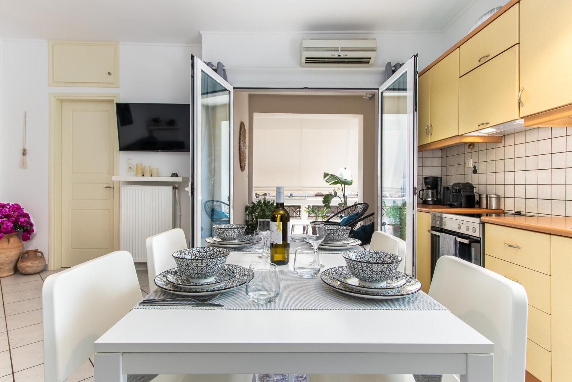 Easy Living City Apartment Hriszí Aktí Haniá Kültér fotó